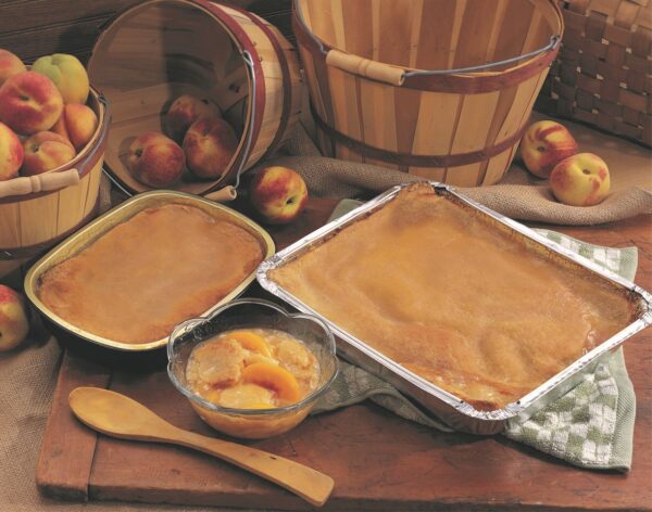 Peach cobblers